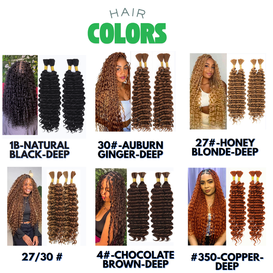 Best Boho Human Mix Curl Wavy Braiding Hair – Color 27 | Soft Boho Braids Extensions 16 Inch